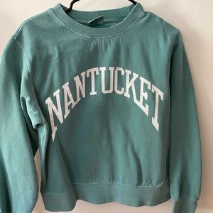 Nantucket crew neck sweatshirt